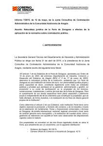 Informe 07/2015 - Gobierno de Aragón