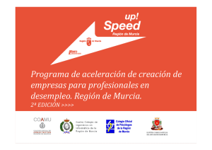 SpeedUp - Instituto de Fomento de la Región de Murcia