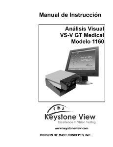 Manual de Instrucción - Keystone View Vision Screeners