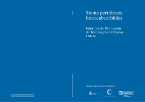 Stents periféricos biorreabsorbibles