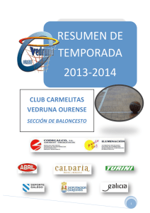 RESUMEN TEMPORADA 2013-14