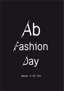 Dossier de prensa - Albacete Fashion Day