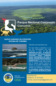 Parque Nacional Corcovado Comunica