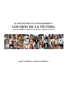 los ojos de la víctima - El secuestro en Latinoamérica