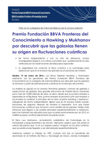 Nota de prensa - Fundación BBVA