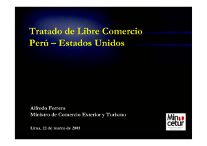 Tratado de Libre Comercio Perú – Estados Unidos