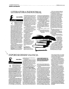 literatura industrial - Confederación Empresarial Valenciana