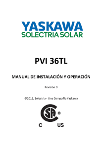 PVI 36TL - Solectria Solar