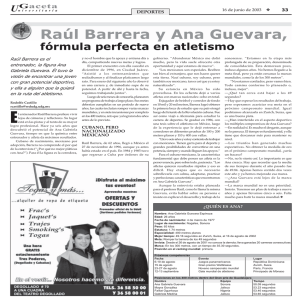 pagina 33. - La gaceta de la Universidad de Guadalajara