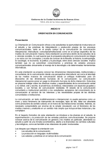 Gobierno de la Ciudad Autónoma de Buenos Aires ANEXO IV