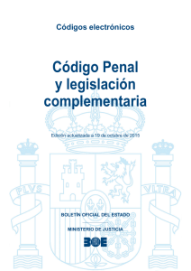 Códigos electrónicos Código Penal y legislación complementaria