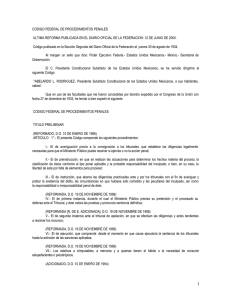 CODIGO FEDERAL DE PROCEDIMIENTOS PENALES ULTIMA