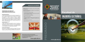 ingeniería electronica - Universidad Pontificia Bolivariana