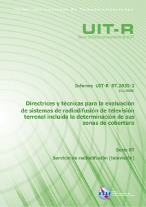 Informe UIT-R BT.2035-2