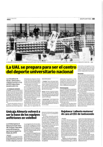 Ideal. Deportes - Universidad de Almería