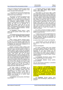Página 4 Diario de Sesiones del Pleno del Ayuntamiento de Madrid