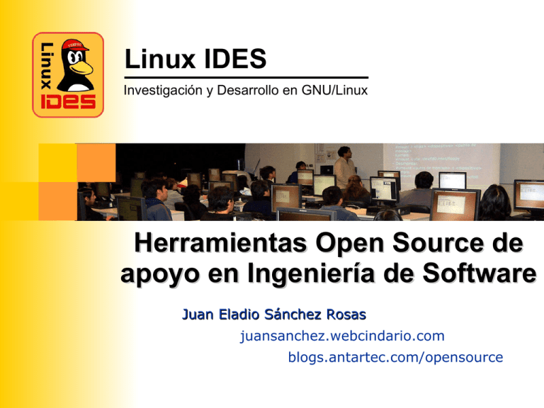 Herramientas Open Source De Apoyo En Ingenier?de Software