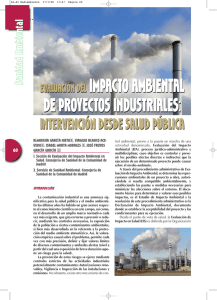 evaluación del impacto ambiental de proyectos industriales