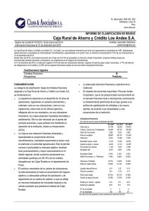 Caja Rural de Ahorro y Crédito Los Andes S.A.