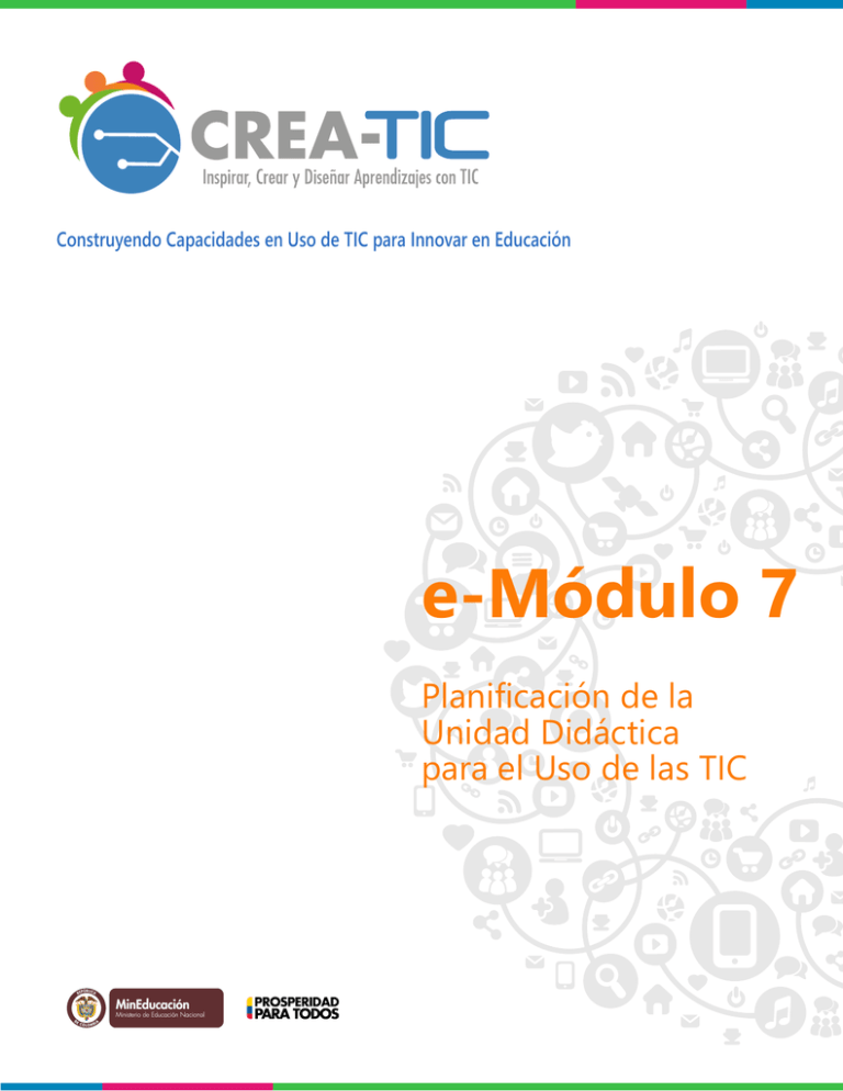 Planificación De La Unidad Didáctica Para El Uso De Las TIC - Crea-Tic