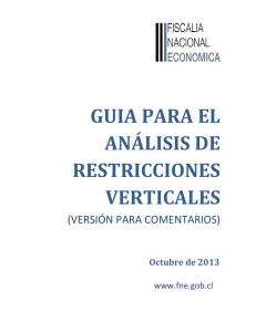 guia para el análisis de restricciones verticales