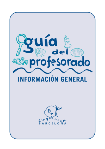 información general - L`Aquarium Barcelona