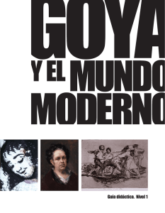 Material didáctico Goya y el Mundo Moderno. Nivel 2