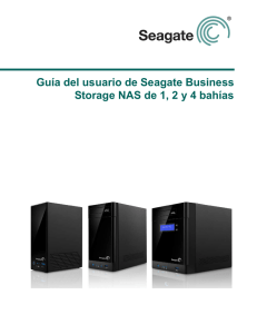 Seagate Business Storage Guía del usuario de 1-Bay, 2