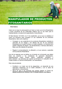 manipulador de productos fitosanitarios