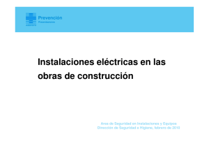 SIE1002013 Instalaciones eléctricas en las obras de construcción