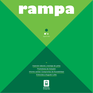 Rampa 1 - Agosto 2012 - Intendencia de Montevideo.