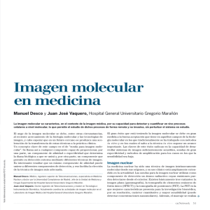 Imagen molecular en medicina - e
