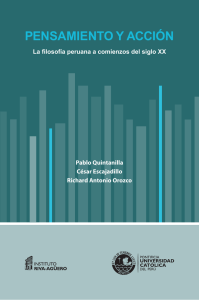 pensamiento y acción - Pontificia Universidad Católica del Perú