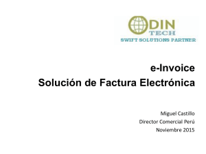 Presentacion Factura Electronica NOV2015