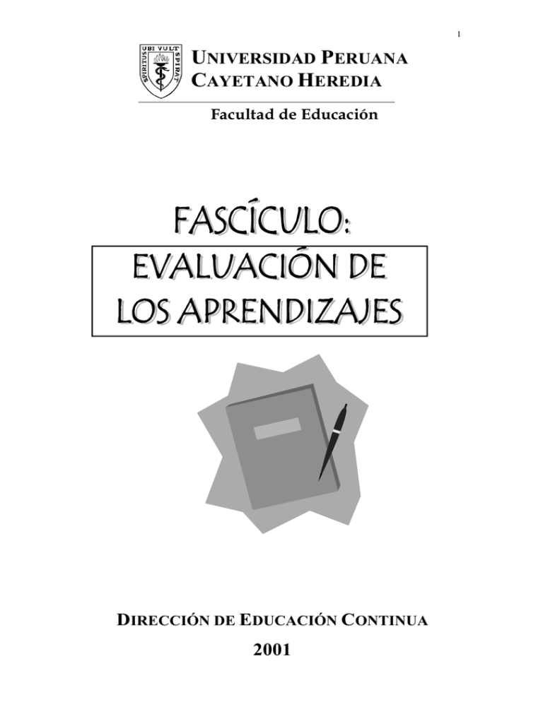 Evaluación De Los Aprendizajes