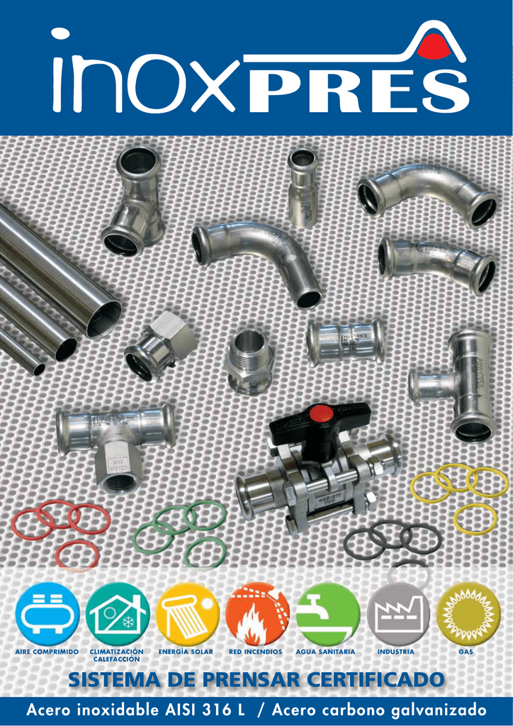 CATALOGO INOXPRES PRESSFITTING 2012