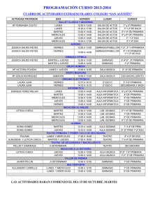 programación curso 2013-2014
