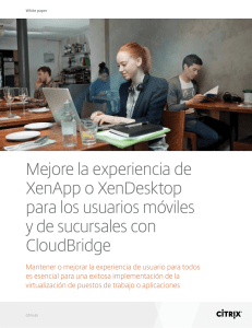 Improve the XenDesktop Experience for branch and mobile