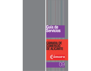 Guía de Servicios - Cámara de comercio Alicante