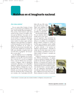 Malvinas en el imaginario nacional