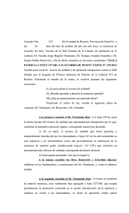 N° 312 - Poder Judicial de la Provincia de Santa Fe