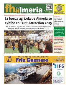 Octubre 2015 - Frutas y Hortalizas de Almería