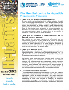 Día Mundial contra la Hepatitis