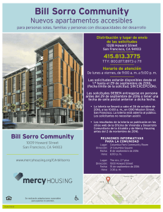 Bill Sorro Community - Veterans Equity Center
