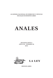 anales - Academia Nacional de Derecho y Ciencias Sociales de