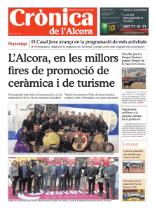 Febrero y Marzo - Ayuntamiento de l`Alcora