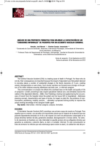 Análisis de una propuesta formativa para mejorar la