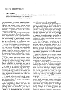 Efecto proarrítmico - Sociedad Argentina de Cardiología