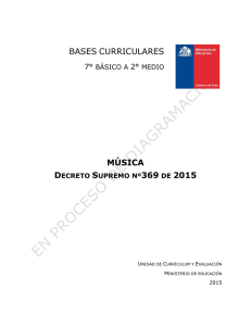Bases curriculares Música-Decreto Nº 639_7º y 8º