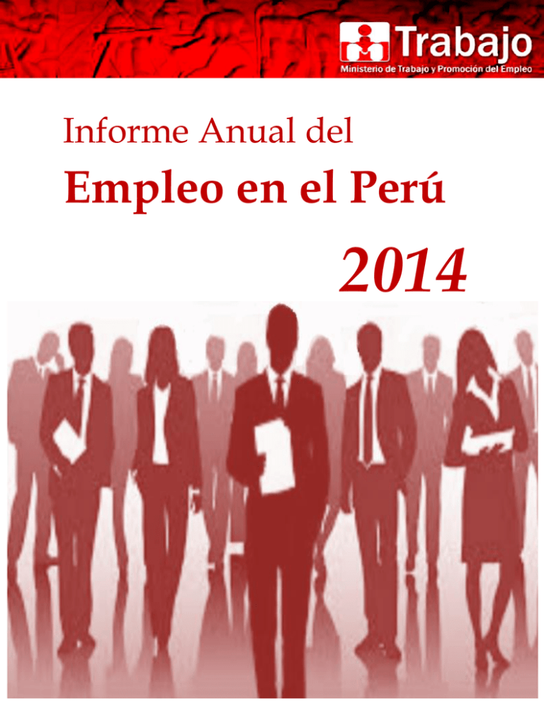 Informe Anual Del Empleo En El Perú